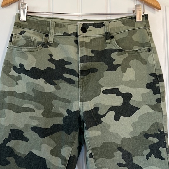 Nili Lotan for Target Green Camo Military Pants 6 - Picture 2 of 6